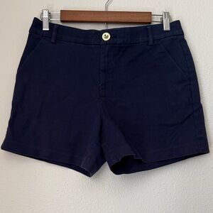 Lilly Pulitzer Navy Blue Cotton Shorts